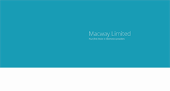 Desktop Screenshot of macwayltd.com